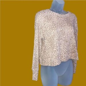 NWT Hippie Rose Oversized Drop Shoulder Top XS